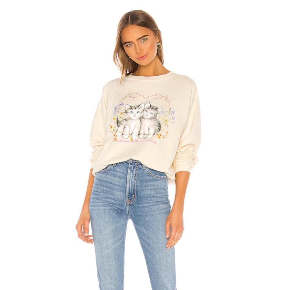 Lovers & friends nine lives Bowery sweatshirt